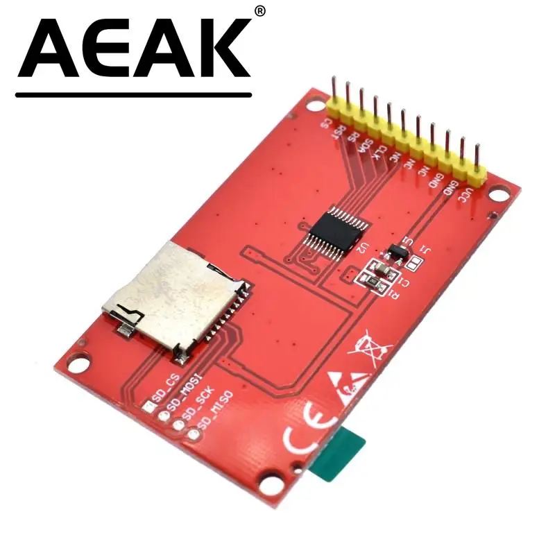 1.8 inch TFT LCD Module LCD Screen SPI serial 51 drivers 4 IO driver TFT Resolution 128*160 1.8 inch TFT interface