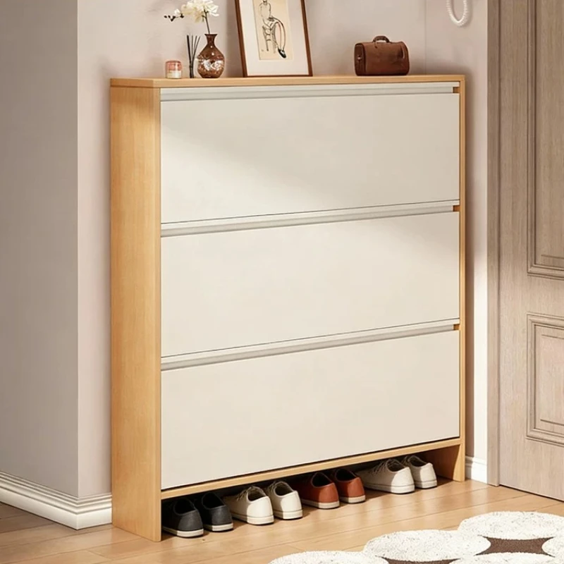Vertical Cleanup Shoe Cabinet Locker Shelf Drawer Type Shoe Cabinet Hallway Shelf Cupboards Armario Zapatero Cabinet Furniture