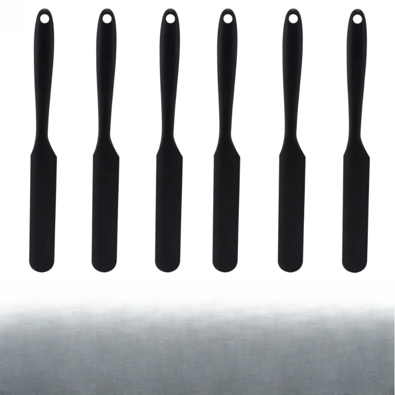 

Long Silicone Scraper Set Household Eco-Friendly Mini Baking Tool for Cake Butter Blend Cooking and Grilling