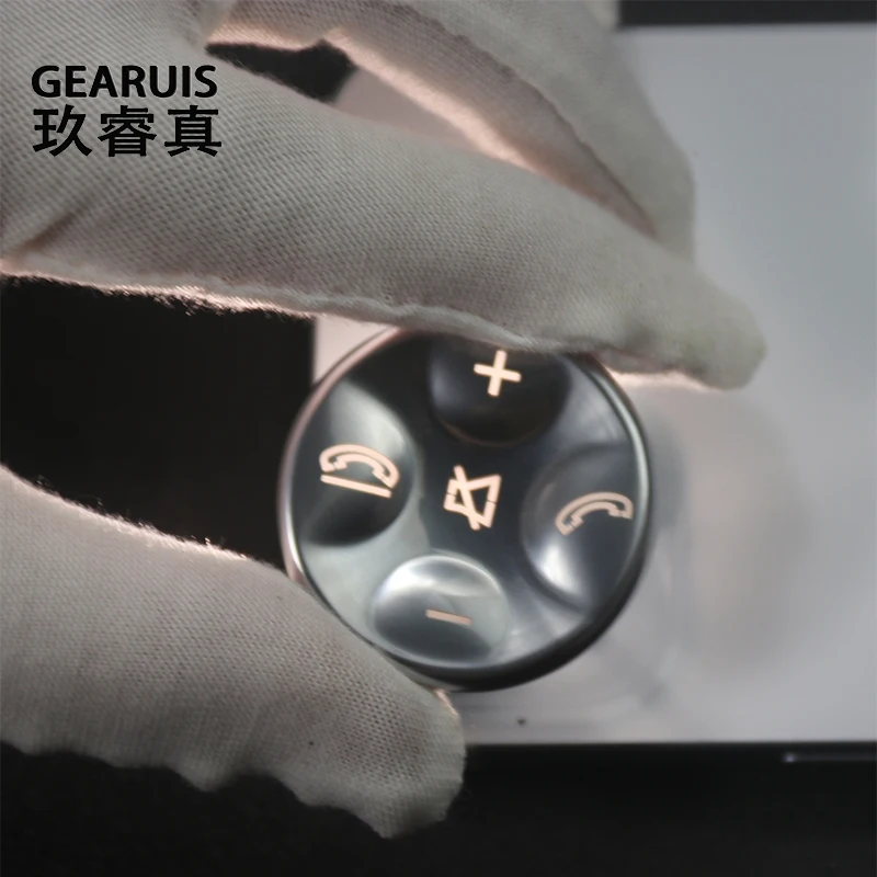 Car Steering Wheel Control Switch Push Button decoration repair Cover For Mercedes Benz W221 S Class 2006-2012 Auto Accessories