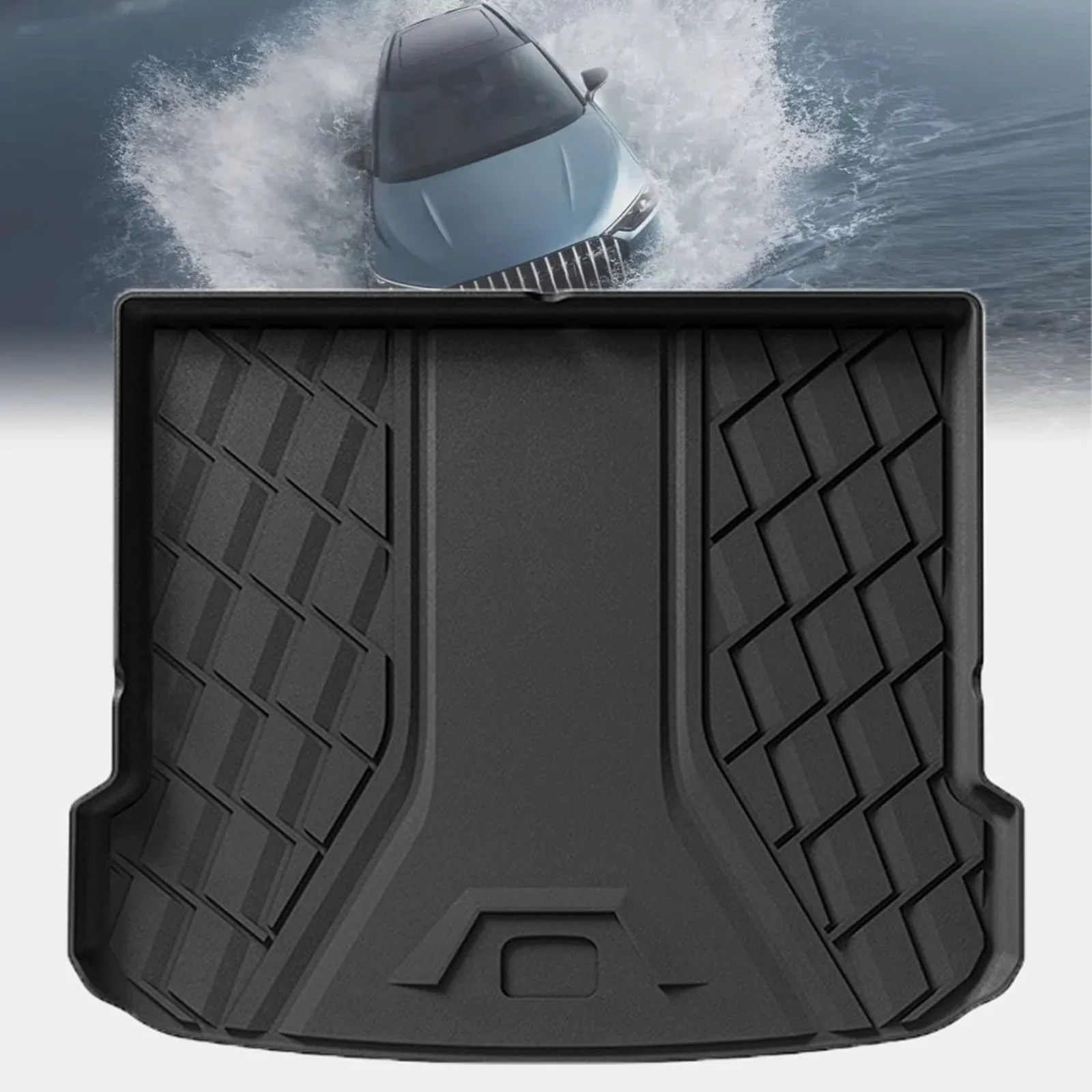 

for Jaecoo J8 Chery Tiggo 9 TPE Rear Boot Mat with Seat Back Cover Full Coverage Easy Installation Accessories
