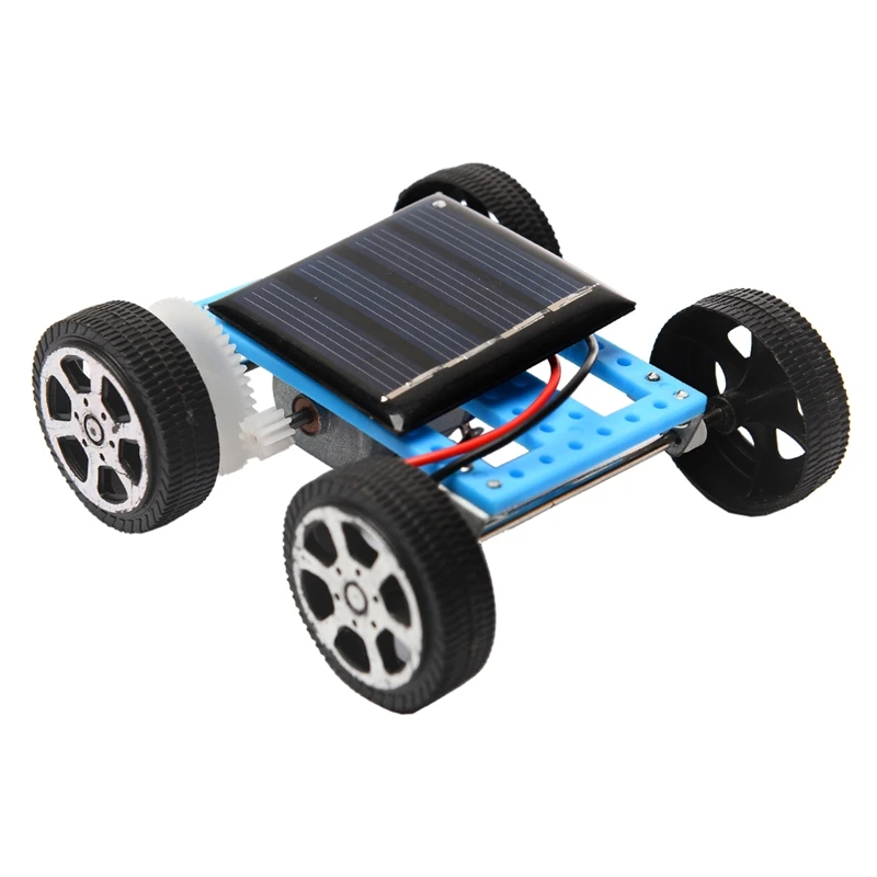 Juguetes De ciencia STEM para niños, Kit de coche alimentado por energía Solar de Motor, proyectos de experimentos de ingeniería científica DIY, 2 juegos