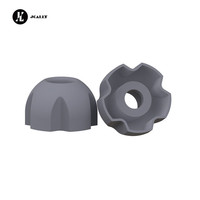 JCALLY EM05 Pressure Relief Silicone Earmuffs Suitable for 4-6mm Guide Pillar In Ear Earphone KZ TRN CCA