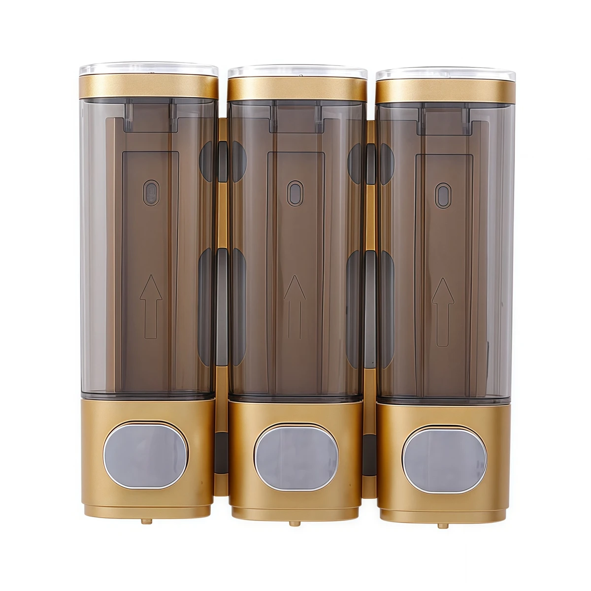 

Органайзер для ванной комнаты, 300 мл, бутылка с насосом, черный, 300 мл, дозатор жидкого мыла, несколько камер, стильный аксессуар для ванной комнаты