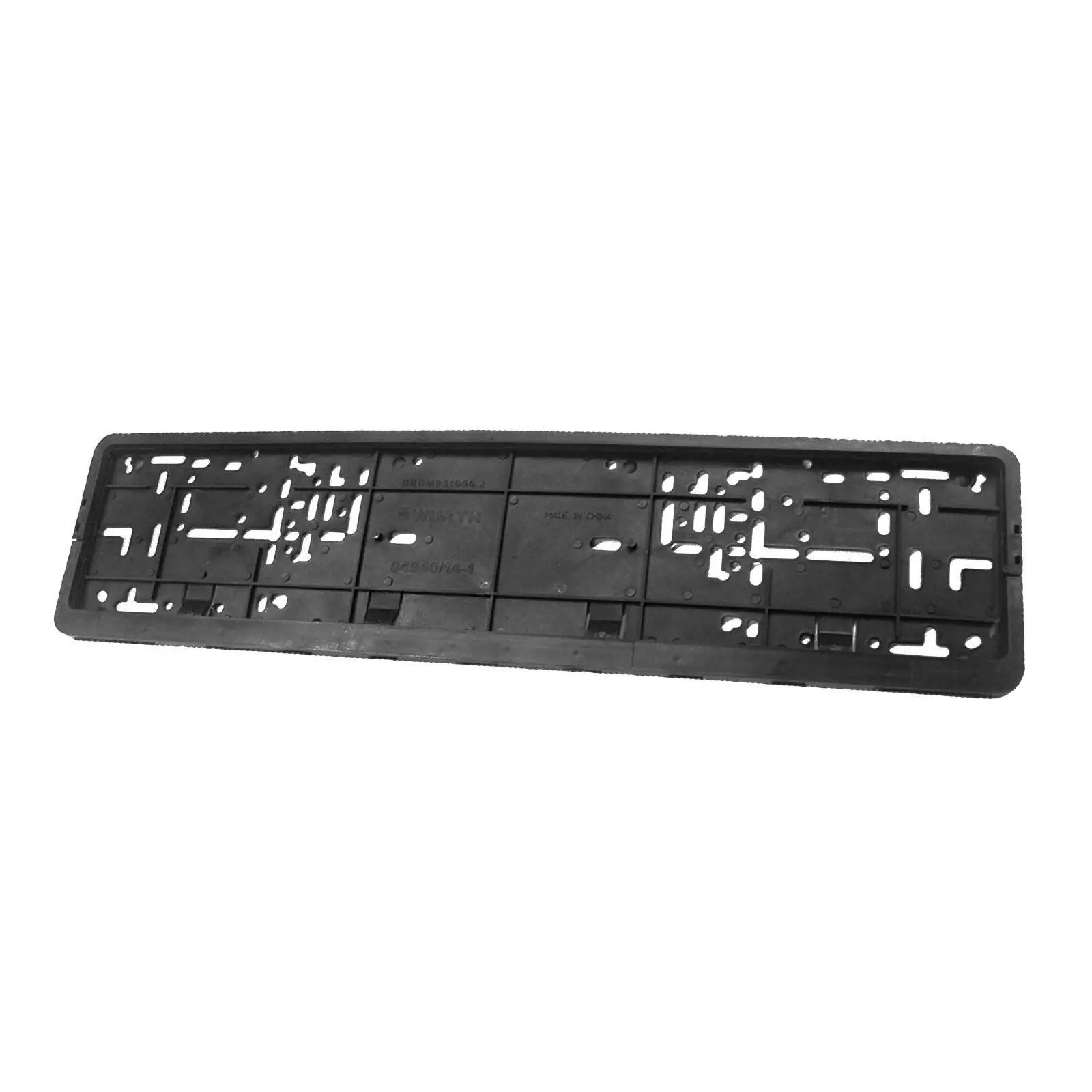 

PVC Plastic Car Vehicles License Plate Holder License Bracket Car Tag Covers for EU Standard Cars Easy Installation Waterproof