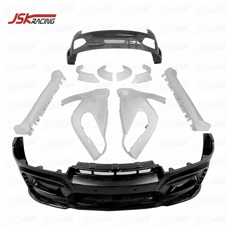 PRIOR DESIGN STYLE HALF CARBON FIBER WIDE BODY KIT for 2007-2013 BMW X5 E70