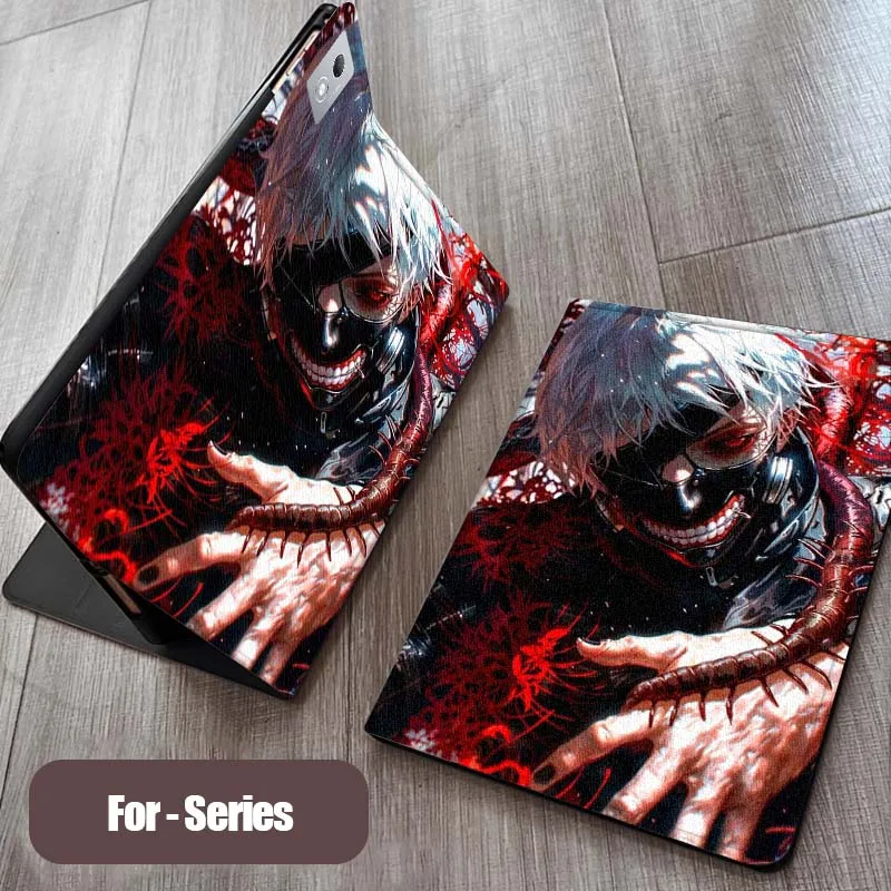 

Tokyo Ghoul Cool Popular For Xiaoxin Lenovo Pad Tab K10 K11 M10 P12 P11 Pro GT Gen2 Plus Legion Y700 Y900 12.1 Tablet Case