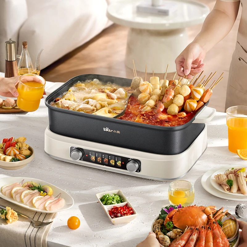 Hot Pot Electric - Pentola Elettrica 8L con Funzione Multipla,