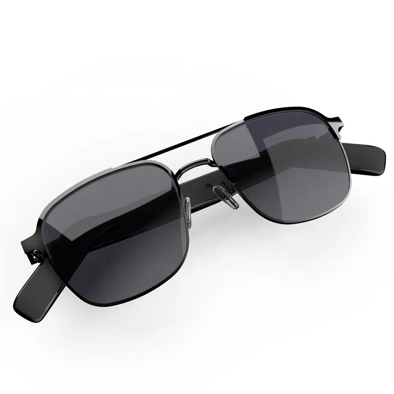 สมาร์ทไร้สายแว่นตาป้องกันแสงสีฟ้า HiFi เครื่องเล่นเพลง Touch Control หูฟังอัจฉริยะแว่นตากันแดด SG11