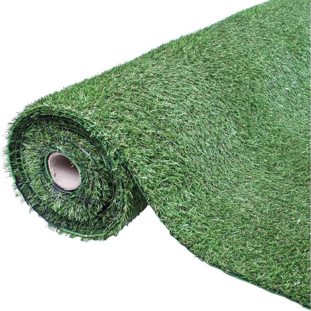 

High-Density 4m x 1m Artificial Grass Lawn Roll, 20mm Pile Height
