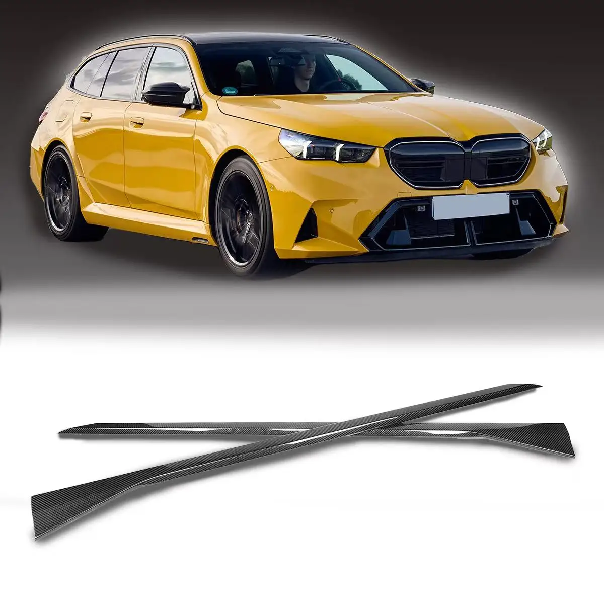 

Brand New High Quality Carbon Fiber Side Skirt for BMW 2025 G90 M5 MP