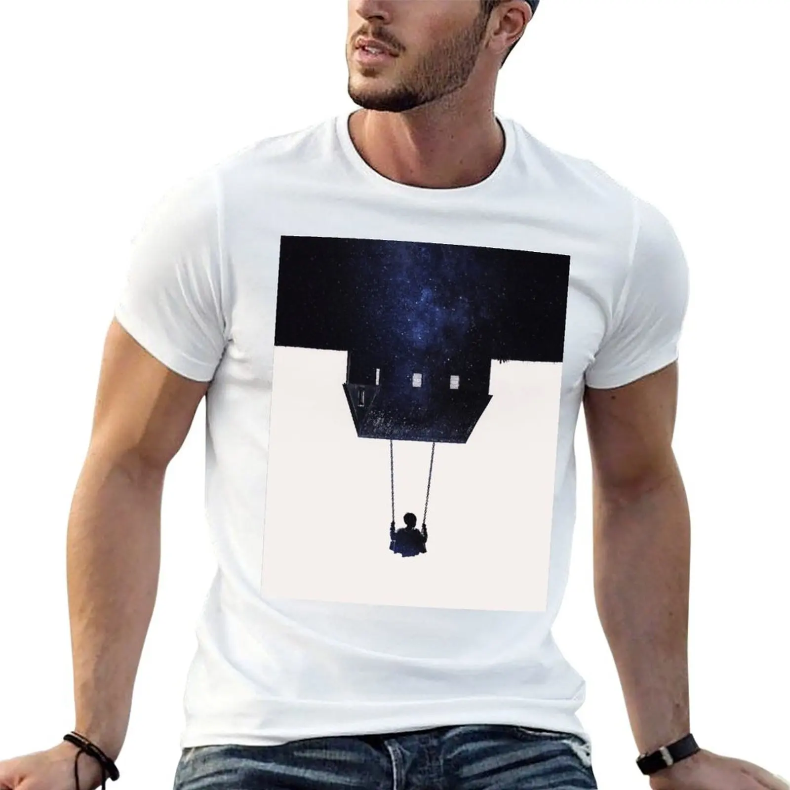 

Far from Home T-Shirt man t shirts for men funny t shirts cotton anime t shirts for man T-shirt