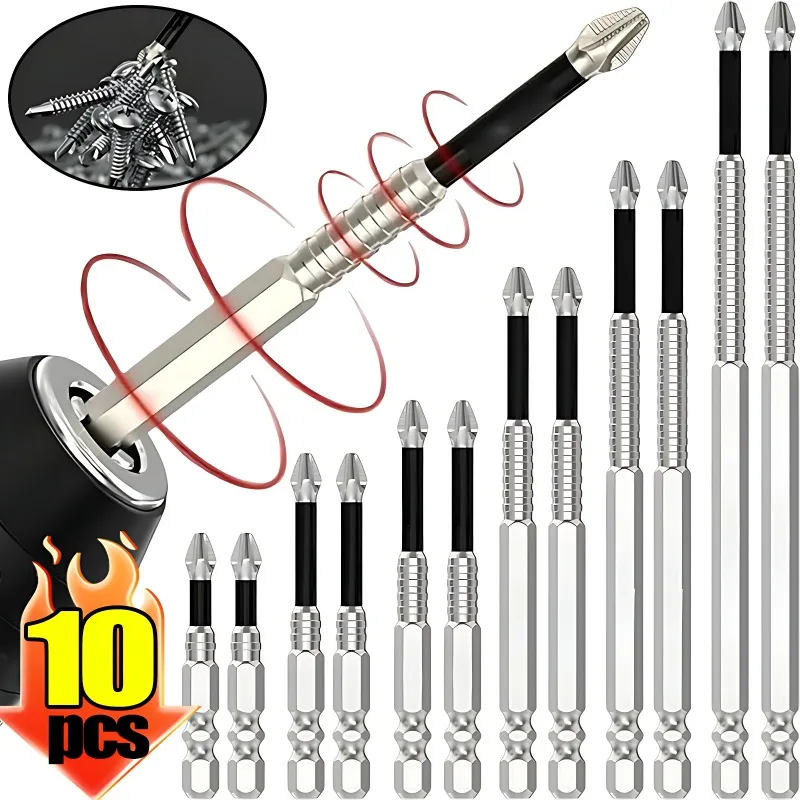 

Нескользящие сверла из легированной стали, твердость 5А, магнитные отвертки K5, нескользящая крестовая головка для электрической дрели, профессиональный набор