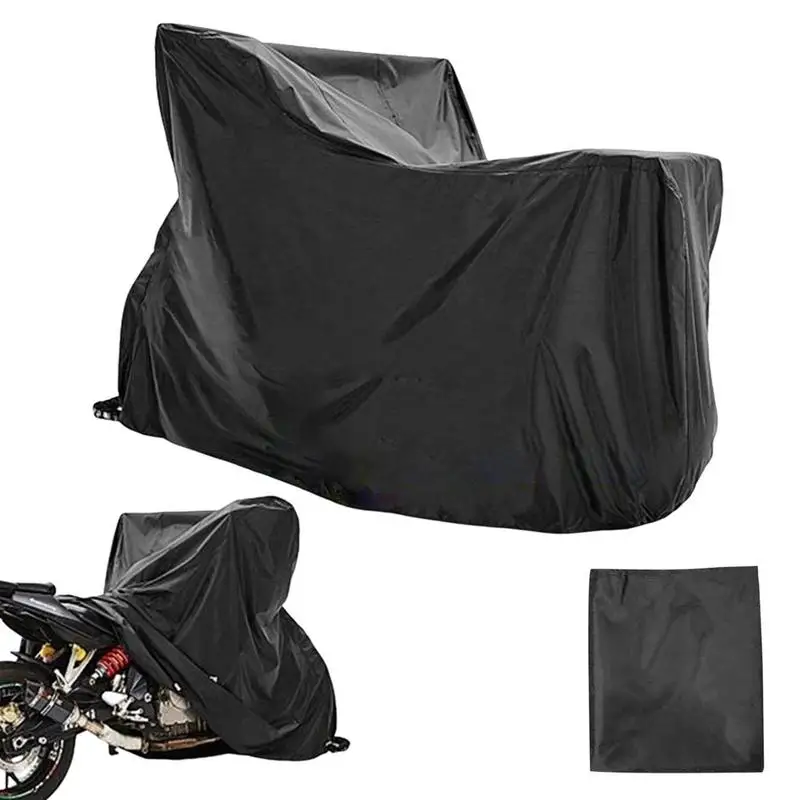 Universal Waterproof Outdoor Protection Scooter Shelter Tear Proof Cover With Lock-Holes Storage Bag For Most Motorcycles