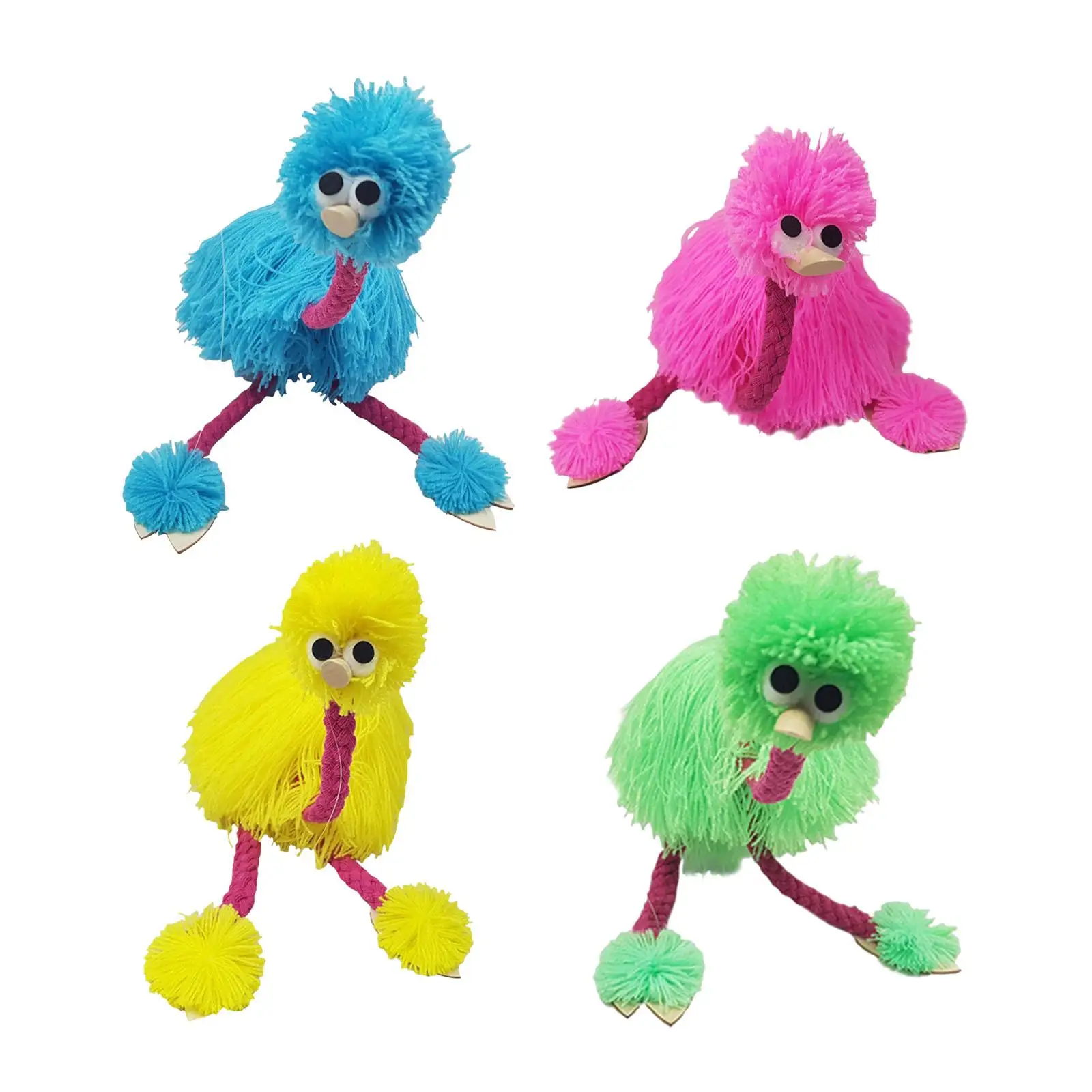 Marionette Toy String Puppet Lovely Bird Animal Toy Interactive Puppets Dolls