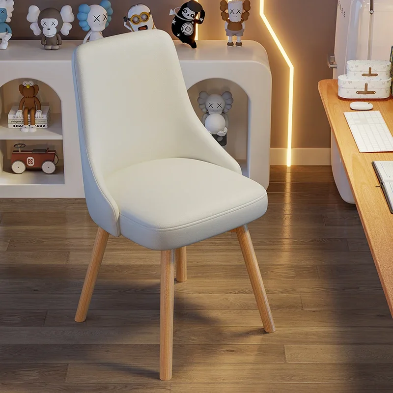 Cadeira de computador para casa, cadeira de estudo infantil, sedentária e confortável, dormitório de estudantes universitários, cadeira de escrita, sala de estudo