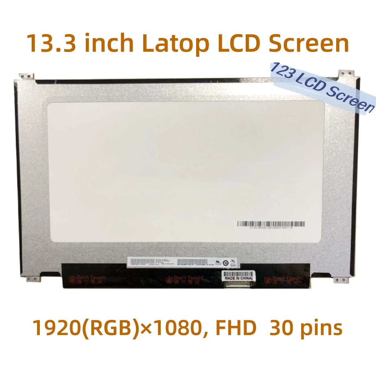 Painel de Exibição do Portátil para Lenovo Thinkpad Fhd Ips Lcd Matrix Screen B133han06.1 Nv133fhm-n42 Lm133lf1l L380 L390 s2 133 em