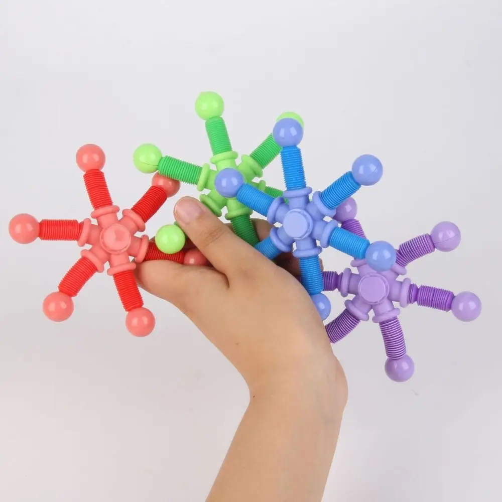 Zuignap Games Plastic Telescopische Buis Gyroscoop Transformeerbaar Creatief Fidget Spinner Speelgoed Vingertop Telescopische Buis Kinderen