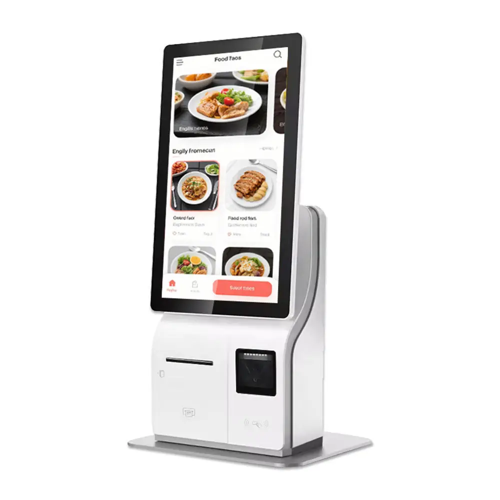 Display Ordering Machine Self-service Kiosk for Restaurant 15.6