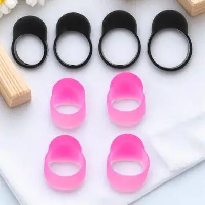 

8 Pcs Ethereal Drum Finger Cots Drumstick Practice Tip Ring Silica Gel Drummer Accessories Drumsticks Picks Air