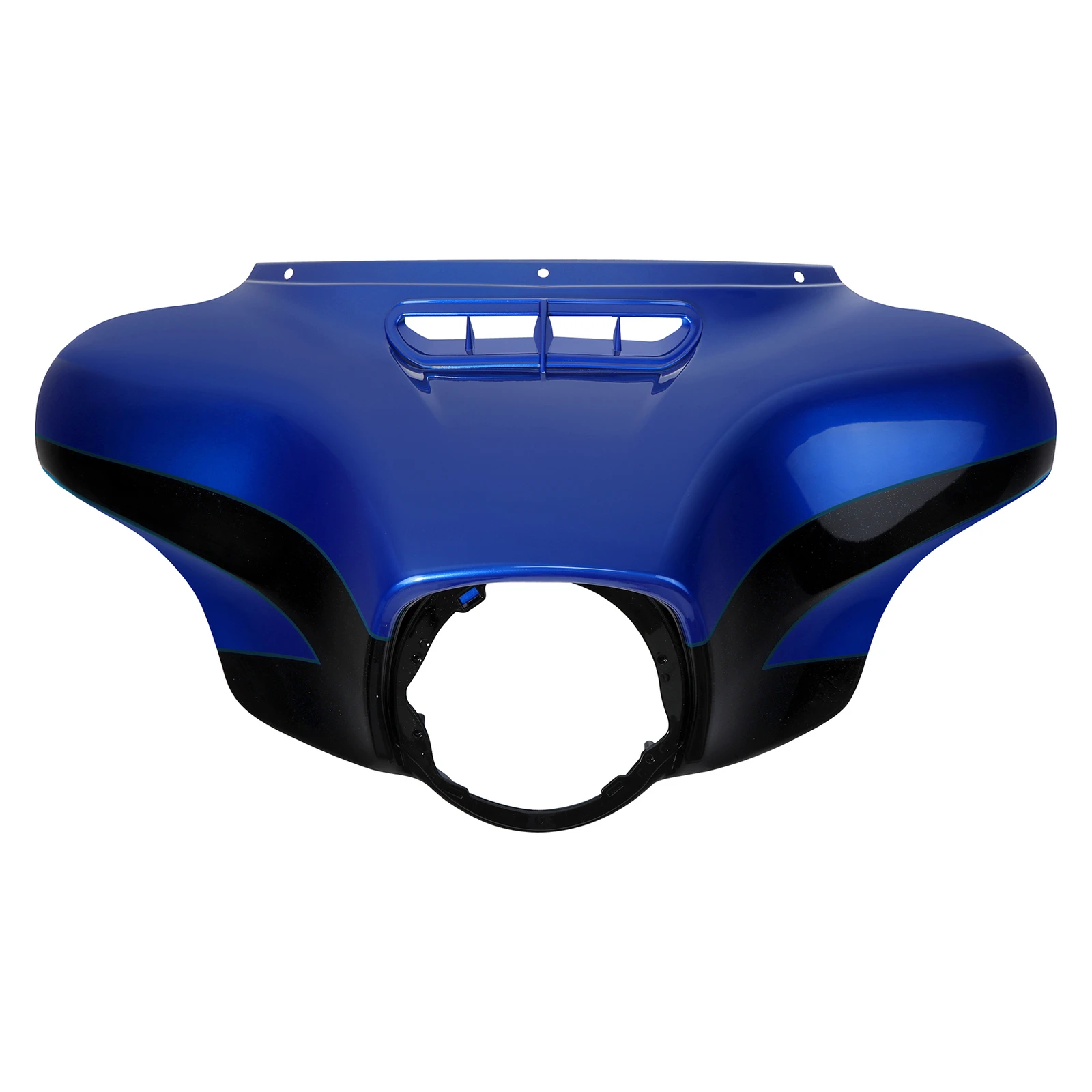 External and Internal Fairing Sets Compatible with Cvo Street Glide in Candy Cobalt / Indigo Ink