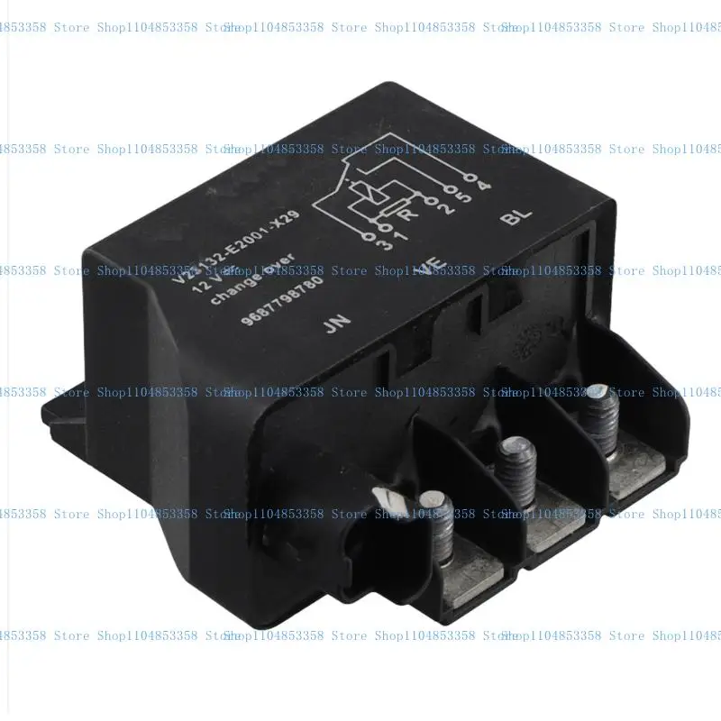 

652F Fan Relays Replacement Cooling Fan Relays Automotive Accessory 30A Electrical Relays Easy Installation 658830 9687798780