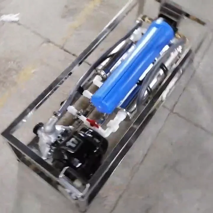 Petrol Pump Purification Plant UF Water Treatment Machinery Outdoor ultra Filtration System for Drinking