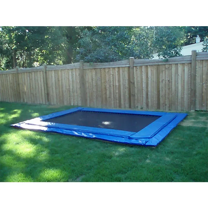 Durable Outdoor Zoshine New Design Large Fitness Rectangle Dome Trampoline Outdoor Sports Children