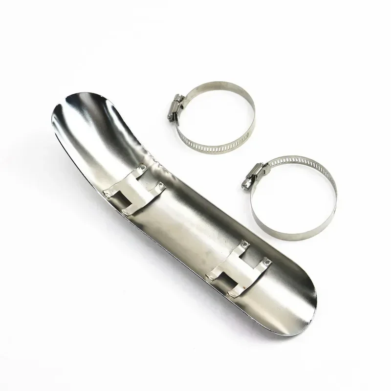 Motorcycle Curve Exhaust Heat Shield Guard for Harley Honda Kawasaki Suzuki Yamaha VN VT XL