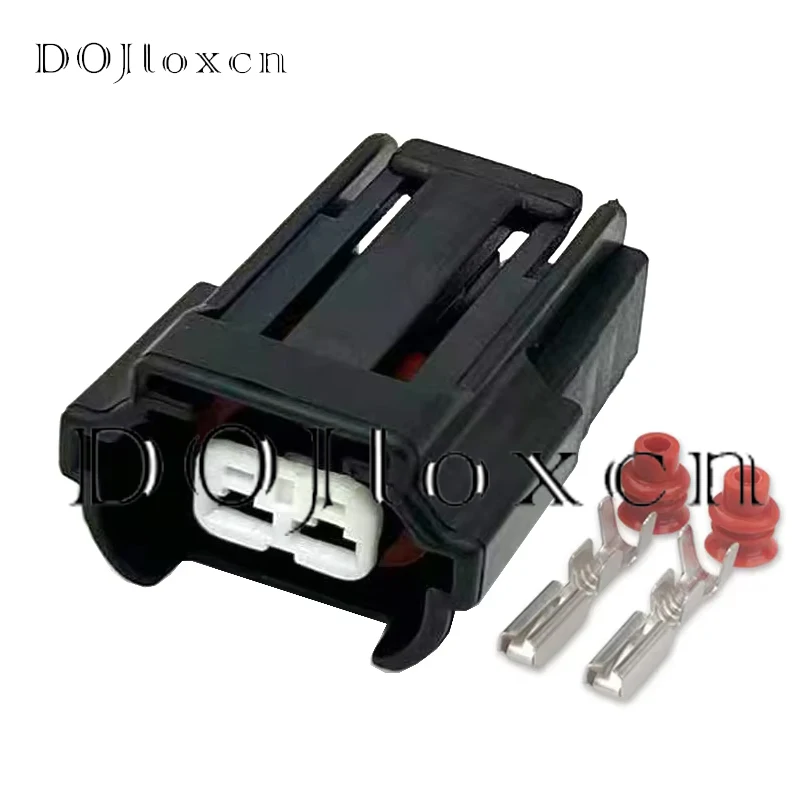 1/5/10/20/50 2 Pin Car Fuel Injector Connector Plug 06A973722 For Golf Jetta Polo For A4 A6 Q3 Q5 6195-0043 06A 973 722