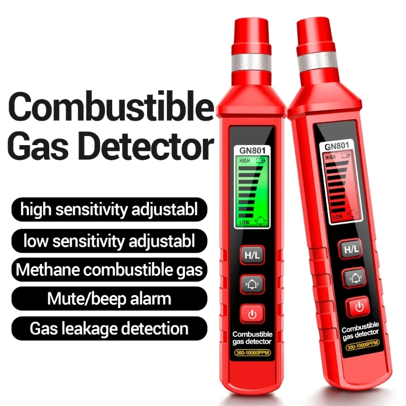 Combustible Methane Gas Sniffer 300-10000PPM Gas Detector