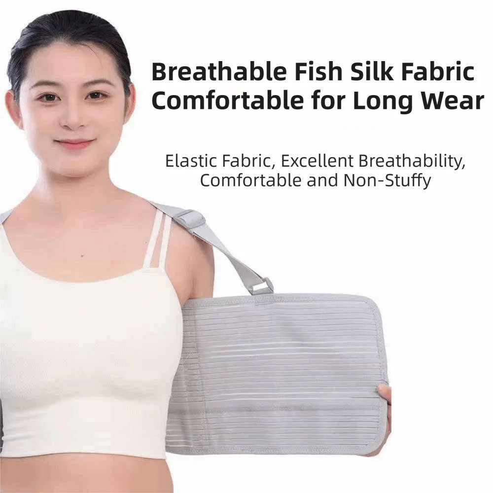 Adjustable Rib Fixation Strap Breathable Elastic Fractures Fixation Strap Immobilization Lumbar Corset