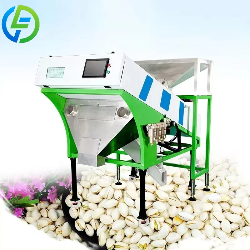 Customize Multi-Product Color Shape Sorter Machine for Rice Beans Coffee with 99.99% Accuracy 220V0.6-0.9 T/H Yield CE Certified