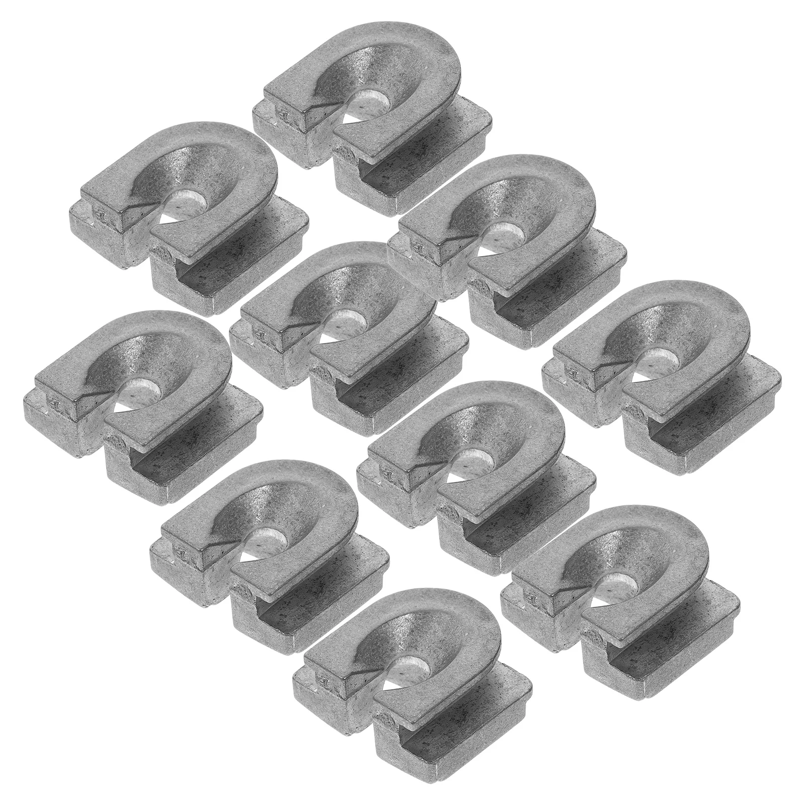 

10pcs Trimmer Head Eyelet Sleeves Aluminium Universal Lawn Mower Accessories Grass Trimmer Line Port Eater Guide Gardening