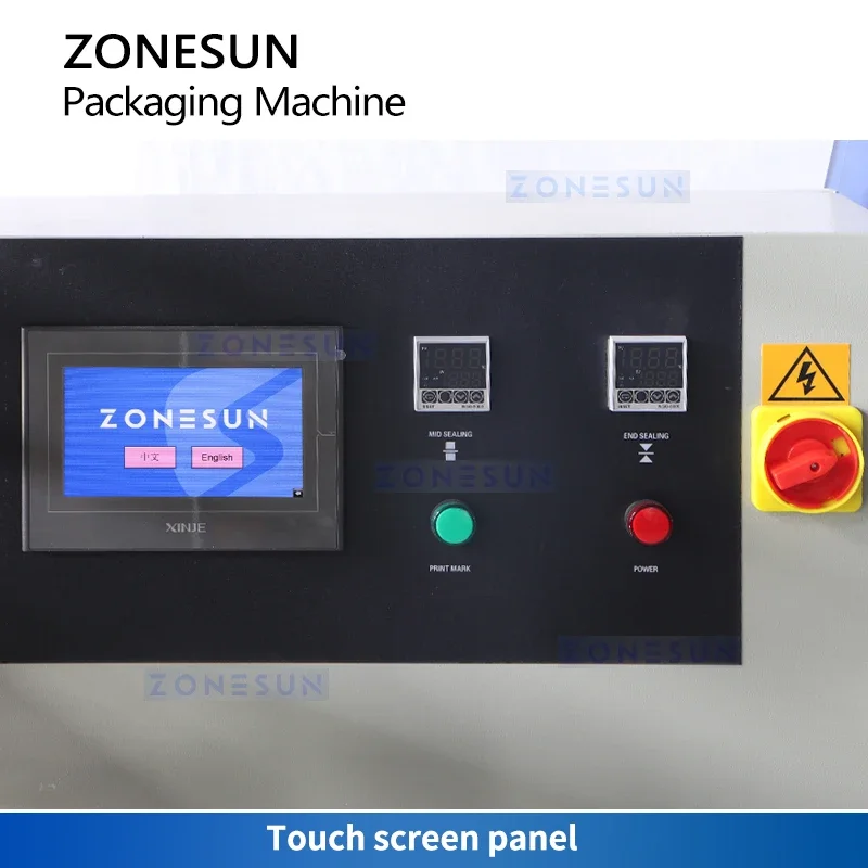 Zonesun ZS-ZB600W Горизонтальная упаковка HFFS Машина для упаковки подушек Упаковочная машина для упаковки овощей