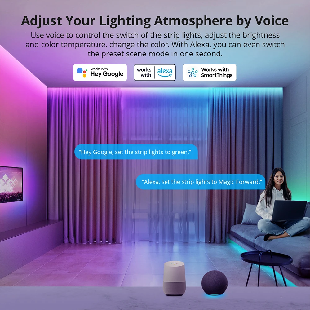 SONOFF L3 Pro شريط إضاءة LED ذكي 5 متر عكس الضوء مرن RGBIC قطاع أضواء APP التحكم عن بعد عبر eWeLink Alexa Google