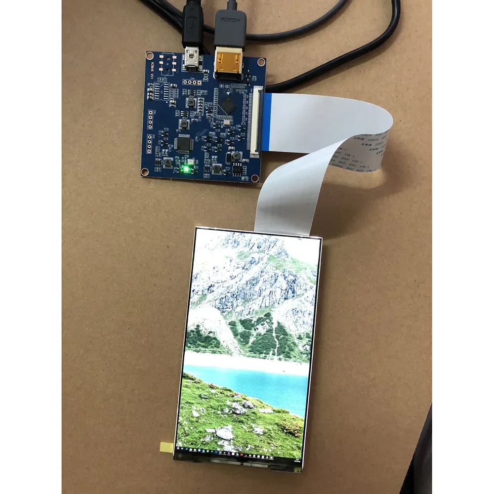 

6 "LS060R1SX01 1440x2560 IPS ЖК-светодиодная панель + HDMI-совместимый с платой контроллера MIPI, комплект «сделай сам», экран для 3D-принтера HD
