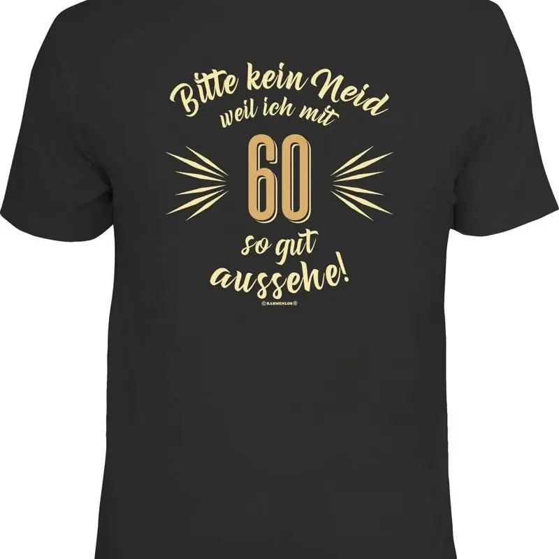 تي شيرت عيد الميلاد 60 عامًا من فضلك لا حسد، قميص ممتع هدية جيل مطبوع #1