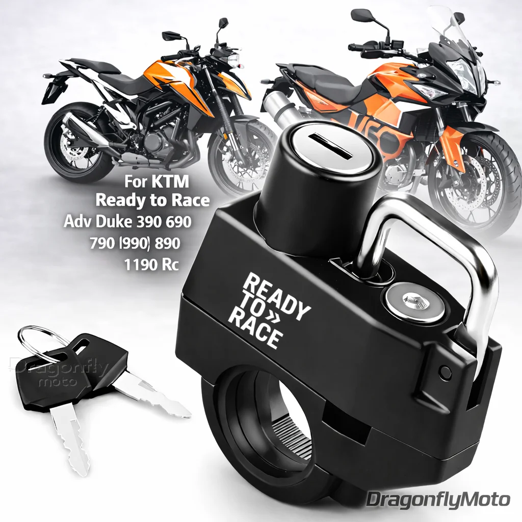 

Motorcycle Helmet Lock For KTM Ready to Race Adv Duke 390 690 790 890 1190 Rc Anti-theft Locker Helmet Lock Locking Device
