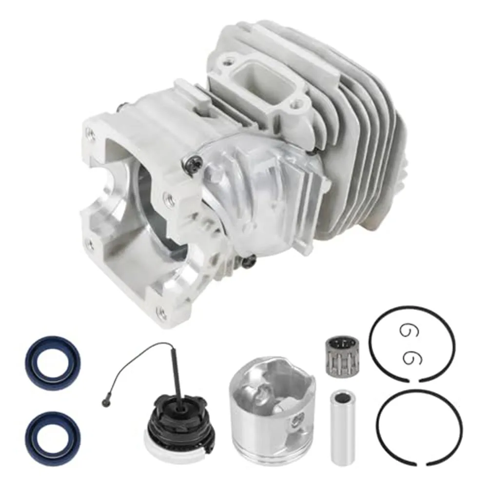 

Complete Cylinder Piston Assembly Piston Dia 47mm Chainsaw Parts 47mm Piston Diameter Compatible With MS271 For Heavy-Duty Use