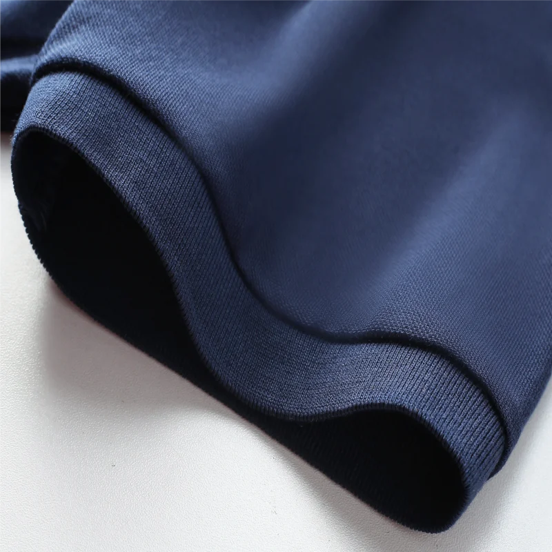 قميص بولو رجالي تي شيرت الصيف طية صدر السترة قصيرة الأكمام طباعة شعار التطريز مخصص ملابس العمل #6