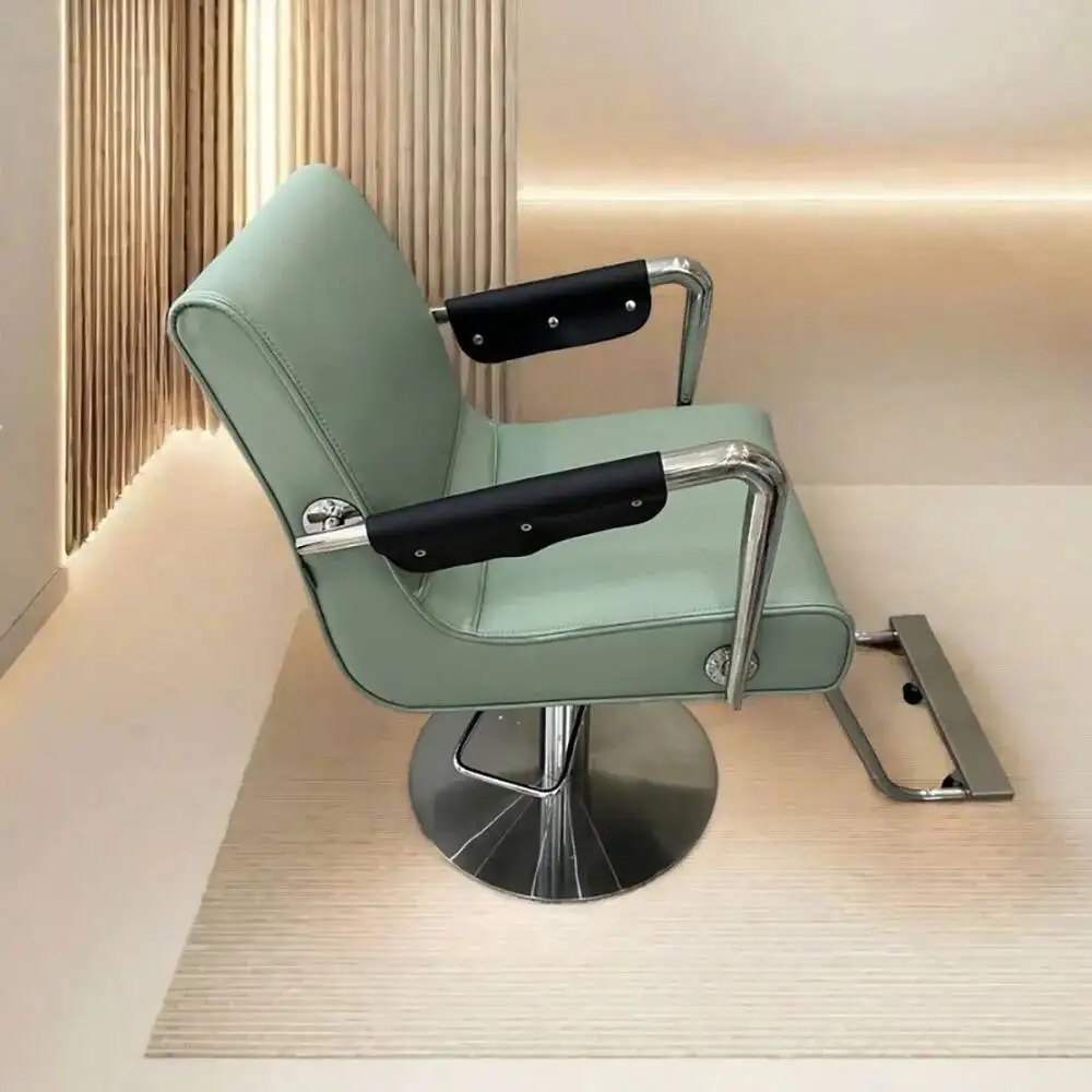 

Unique Ergonomic Barber Chair Nordic Luxury Personalized Simple Hairdresser Chair Professional Salon Kapperstoel Hair Furniture