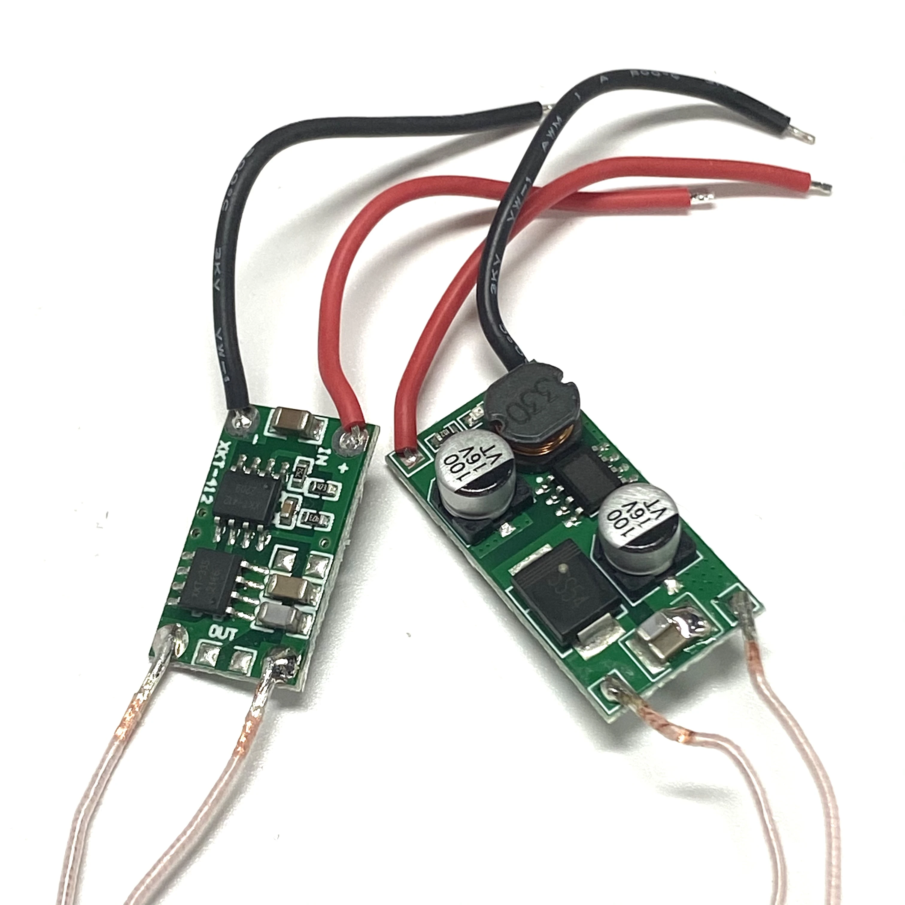 Módulo de potencia inalámbrico 5V1A/5V2A, transmisor de carga inalámbrica-placa receptora