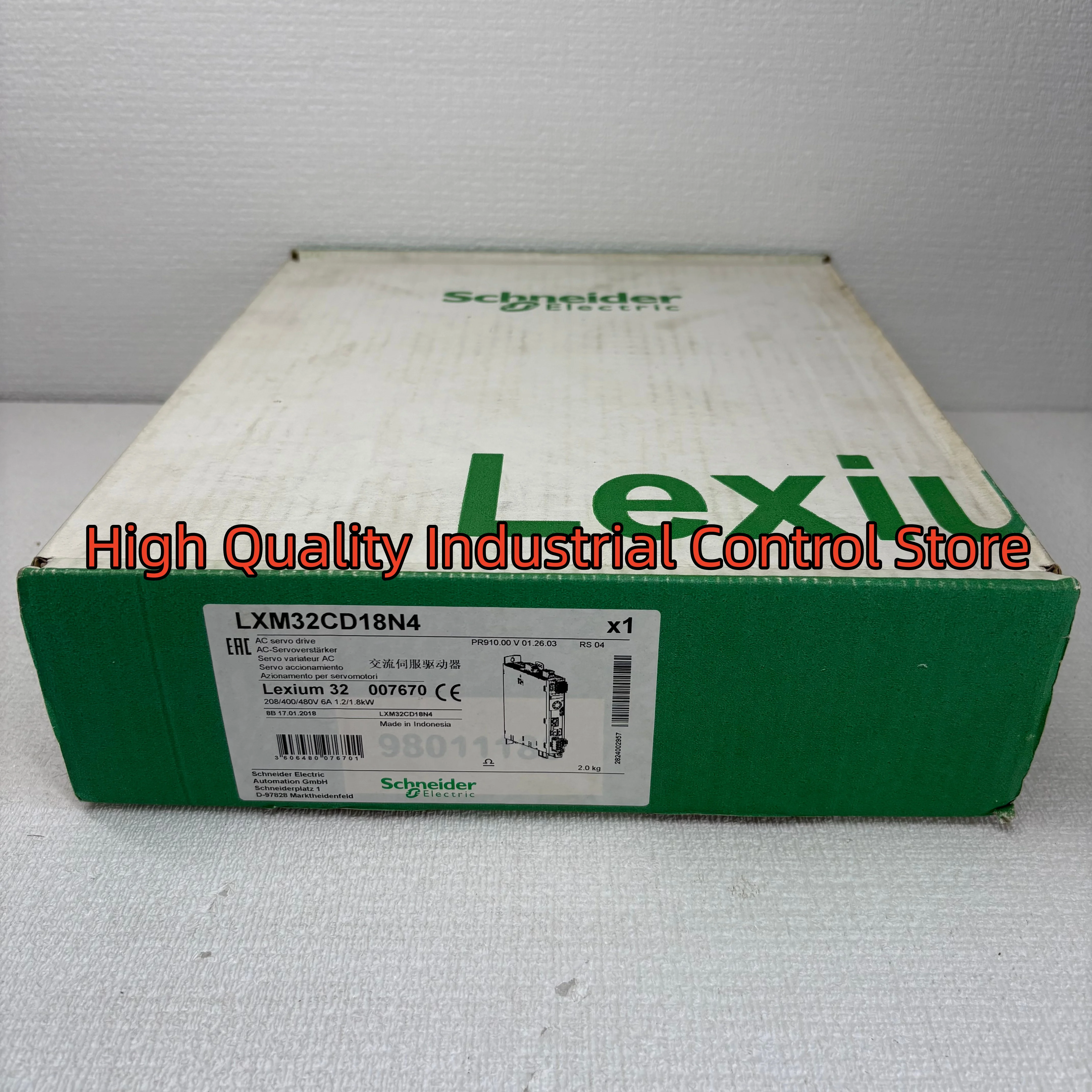 

Brand LXM28AU20M3X Servo Driver LXM32CD18N4 new