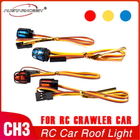 AUSTARHOBBY Bright LED Flash Lights Alarm Lamp CH3 with Strobing-Blasting for RC Tractor Police Excavator Engineering Car