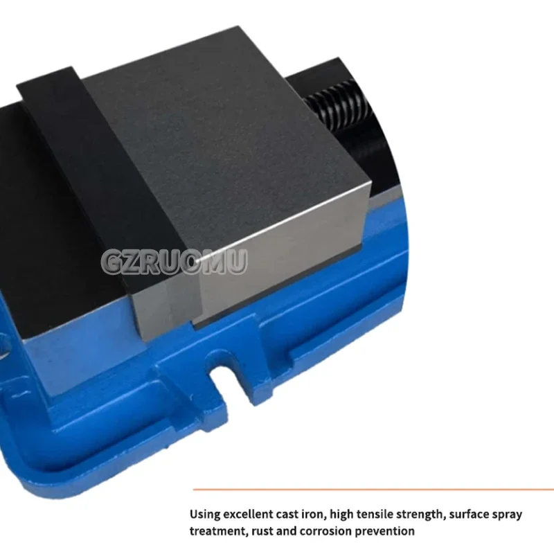 

Fast Fixture Supercharged Bench Vice 105MM 6Inch Precision Pneumatic Vise Milling Machine Flat Nose Pliers CNC Machining Center