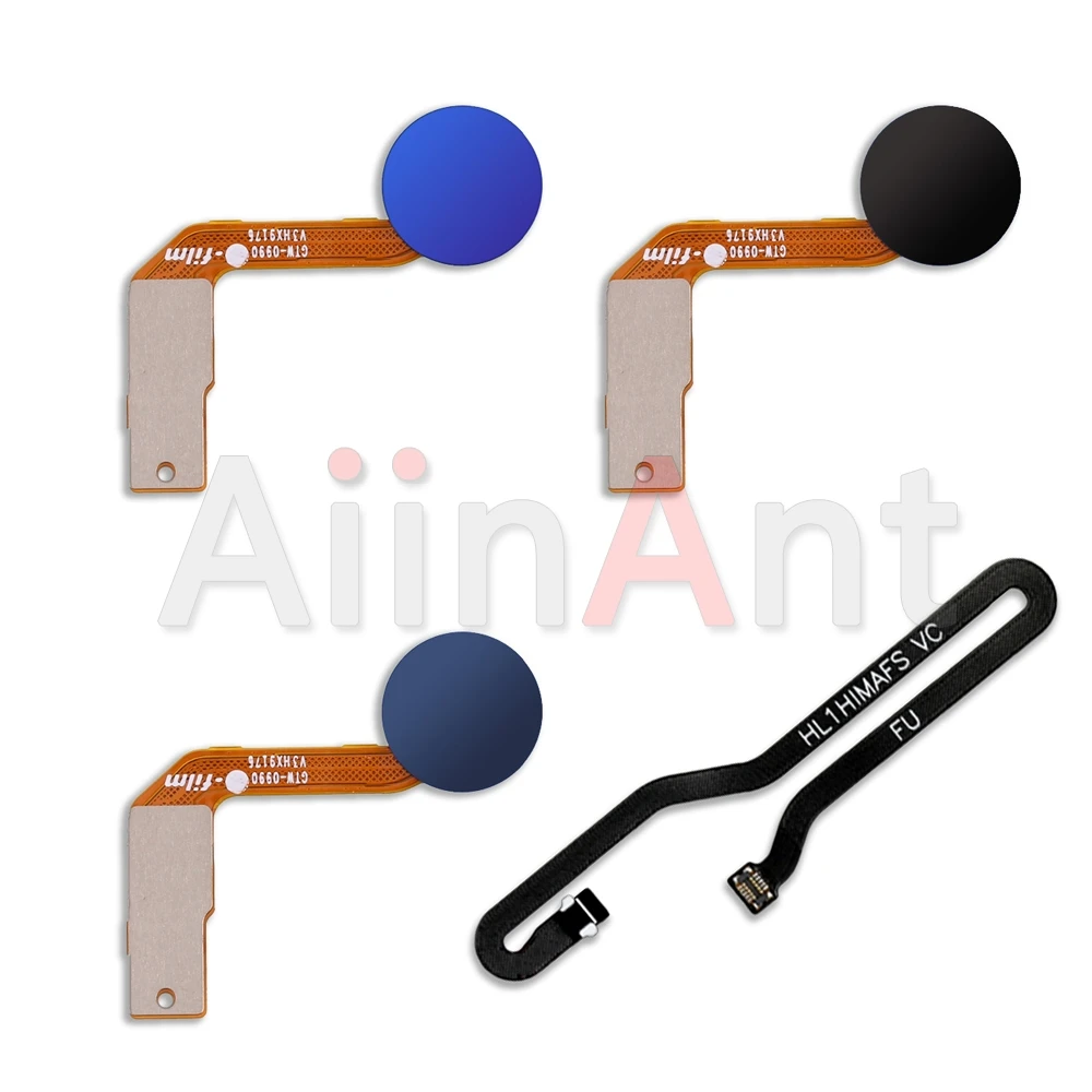 Aiinant Home Power Back Button Touch ID Finger Scanner Fingerprint Sensor Flex Cable For Huawei Mate 20 Lite Pro Spare Parts