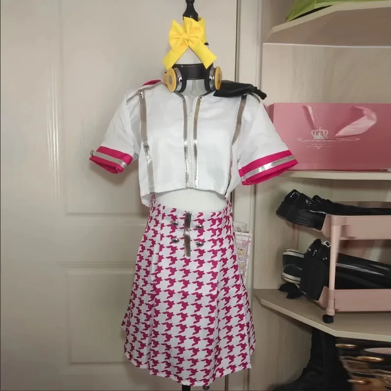 Аниме-игра Kujikawa Rise, костюм, парик, косплей JK, японская школьная форма, юбка, женская сексуальная вечеринка на Хэллоуин, 2 'a, 6.h; 8'v,