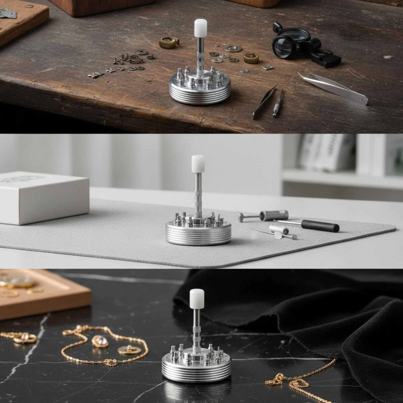 Watch Hand Setting Tool Accurate Watch Hand Press Long-Lasting Corrosion-Resistant for Watchmakers