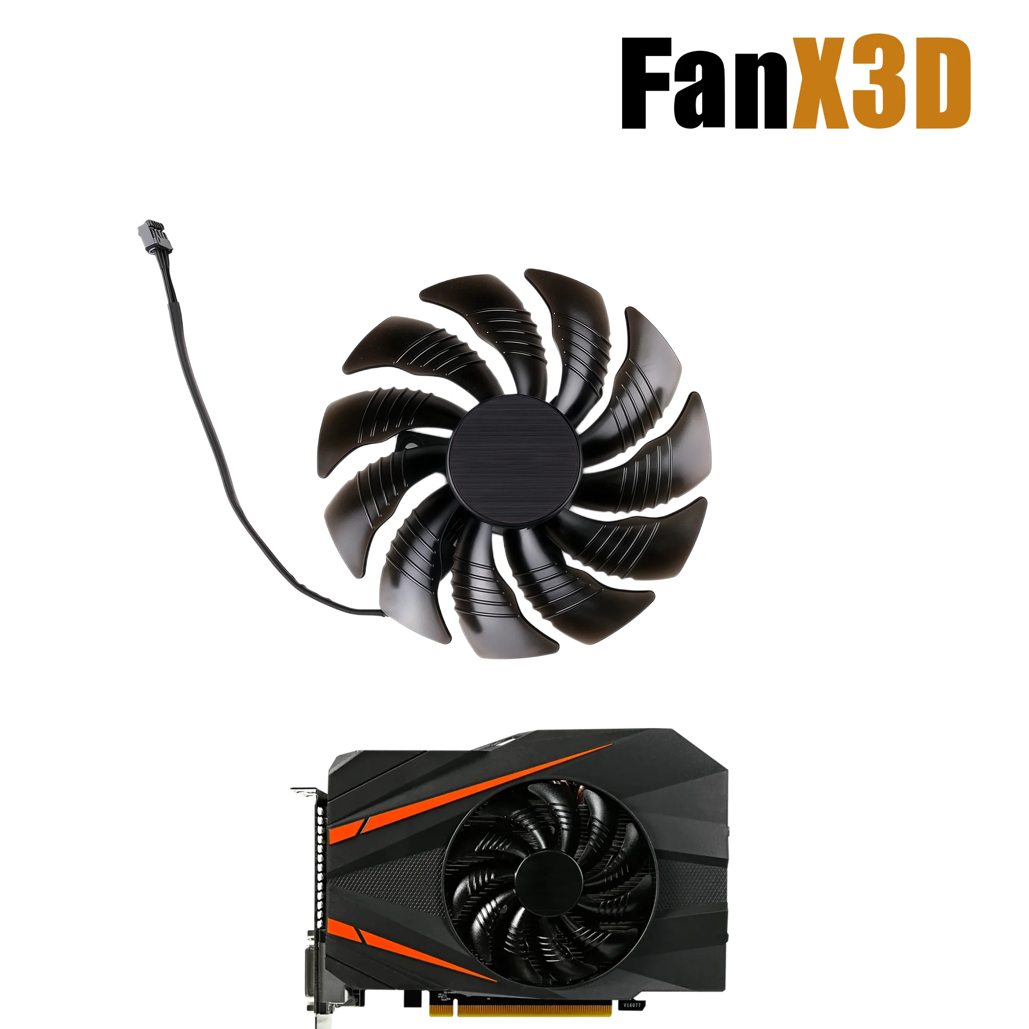 For GIGABYTE GTX 1060 1070 1080 ITX OC Graphics Video Card 88MM T129215SU Cooling Fan